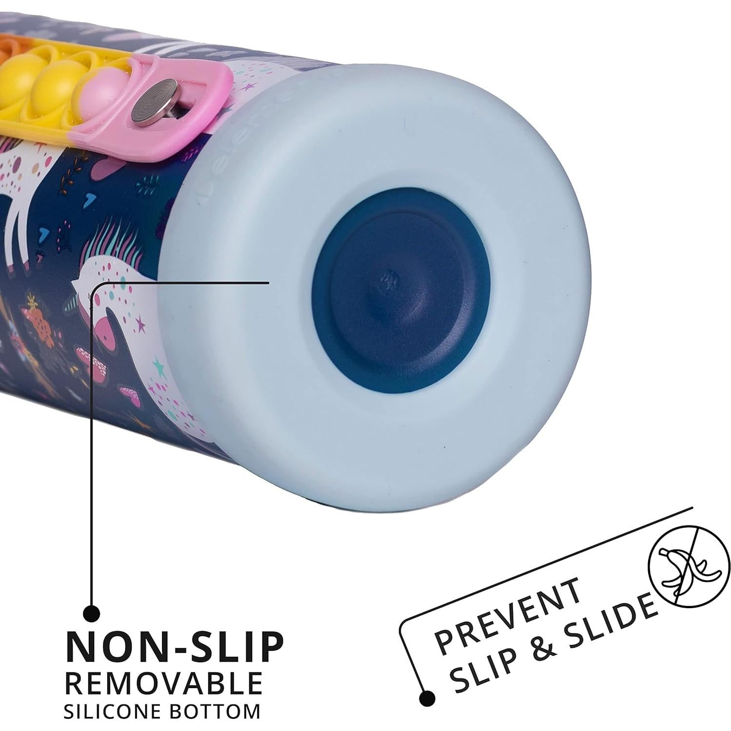 Botella de Agua Aislada Elemental 414ml Unicornio Pop-It