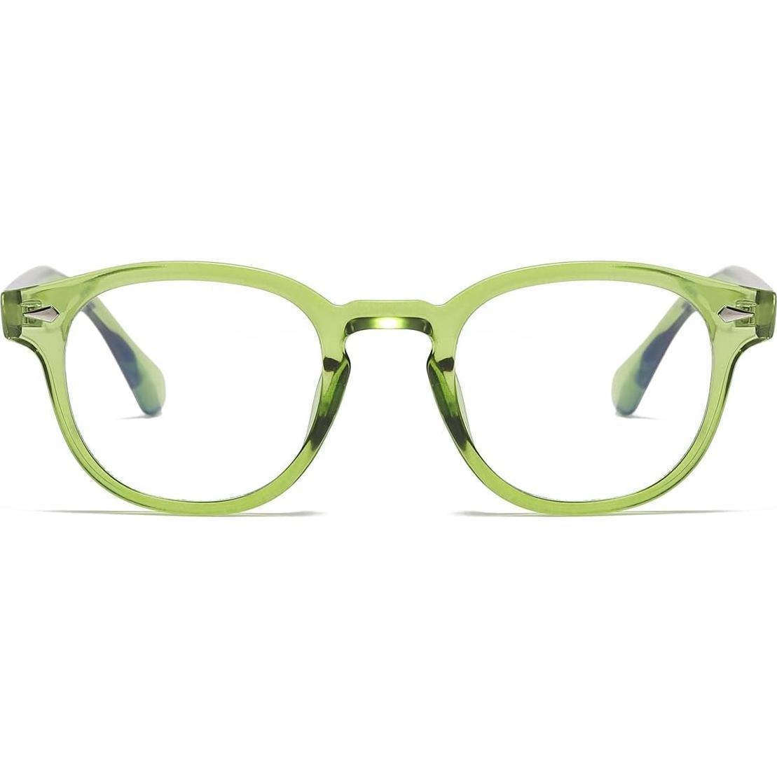 Gafas Retro Redondas NIDOVIX con Bloqueo Luz Azul Unisex