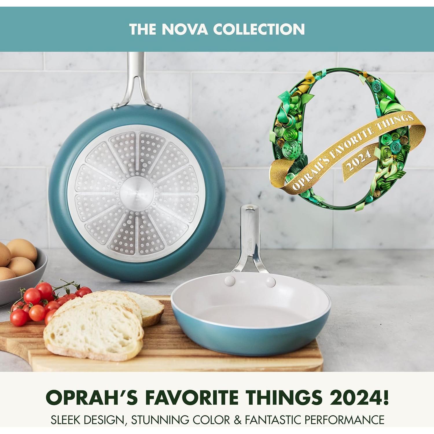 Set de Sartenes GreenPan Nova 2 Piezas 20 y 25 cm Antiadherente