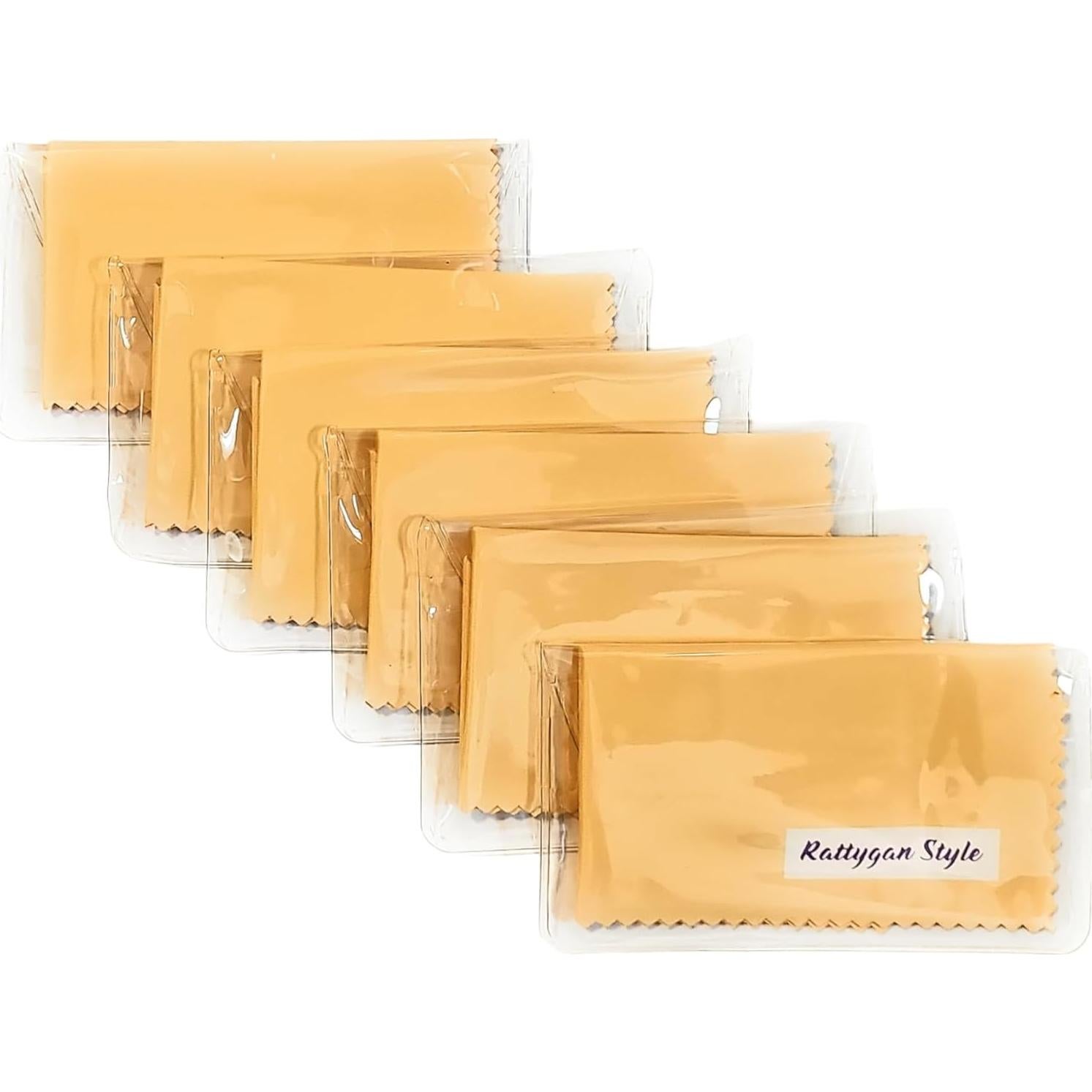 Paño de limpieza microfibra Rattygan Style 6 Pack 15x15cm