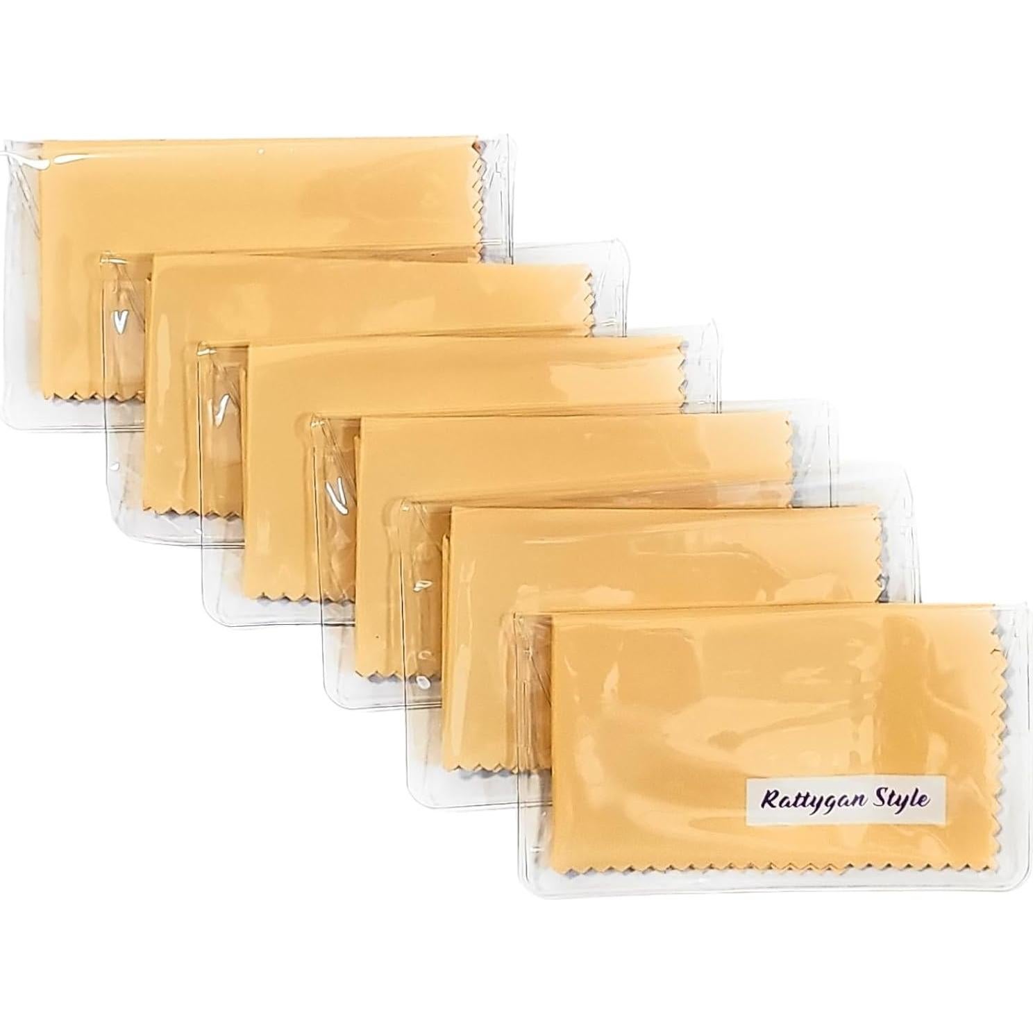 Paño de limpieza microfibra Rattygan Style 6 Pack 15x15cm