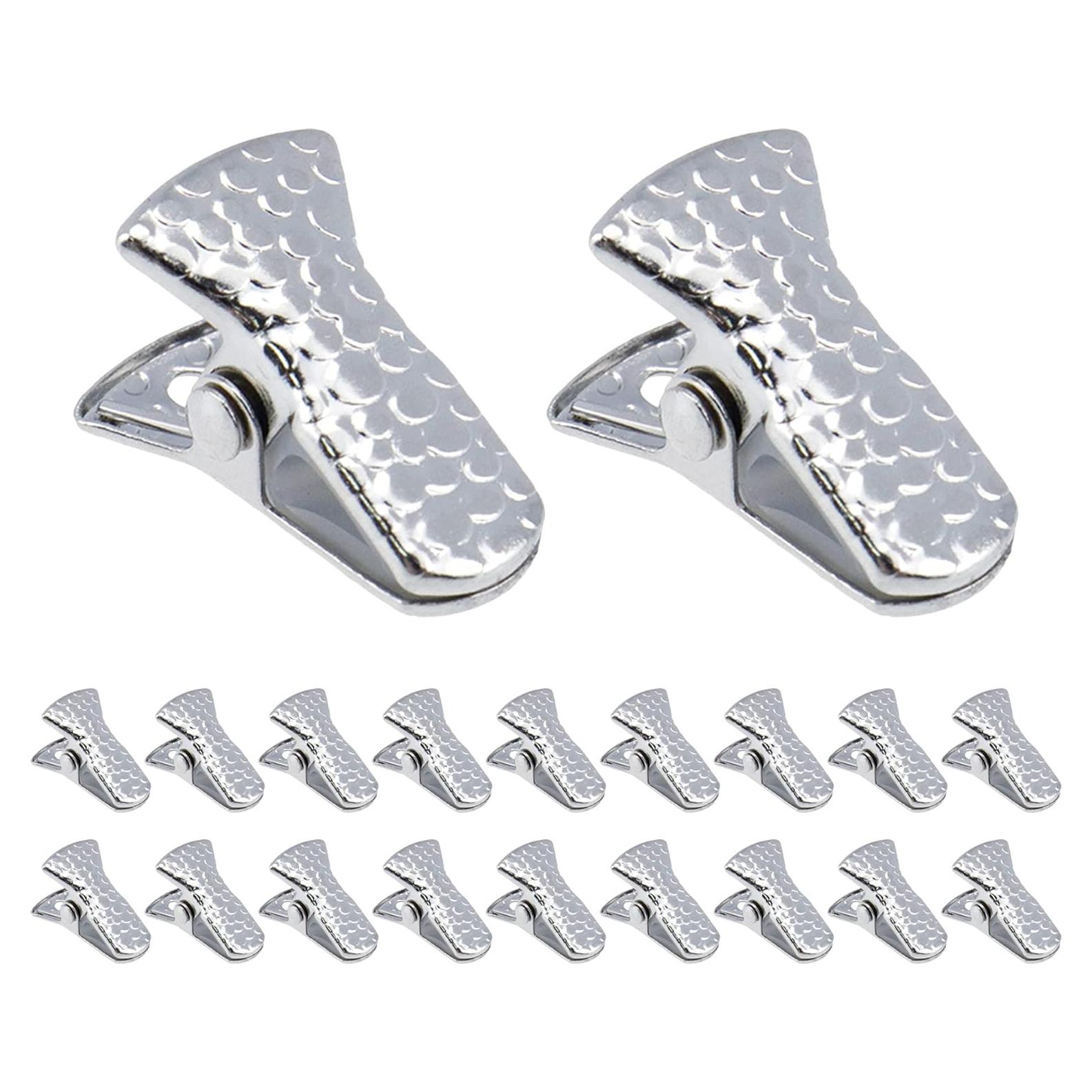 Clips de Cadena de Joyería Chinflly 20 PCS Plata