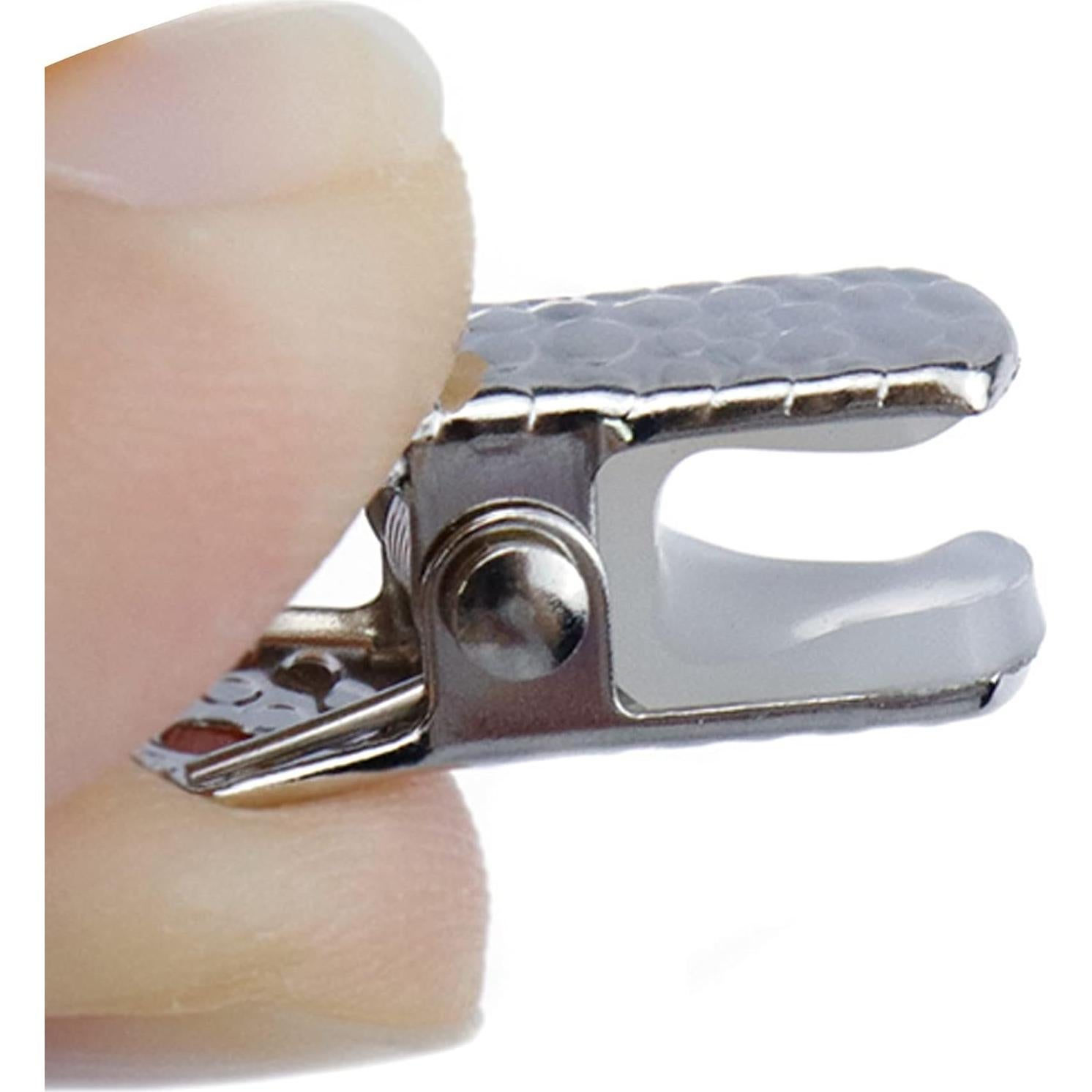 Clips de Cadena de Joyería Chinflly 20 PCS Plata