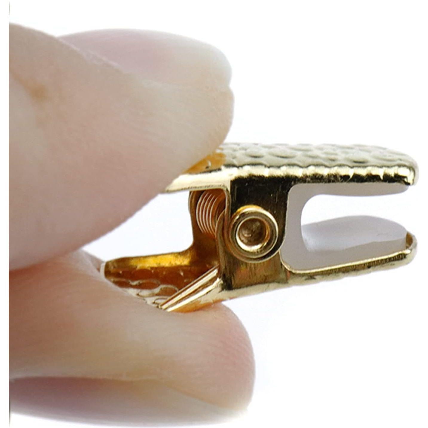 Clips de Cadena Dorados Chinflly - 20 Pcs Multiusos