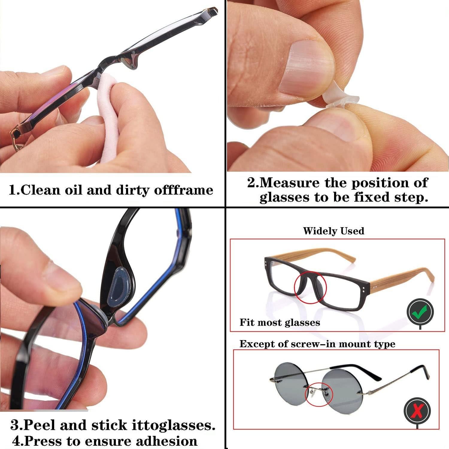 33PCS Sujetadores de Gafas Silicona Antideslizante Elástico