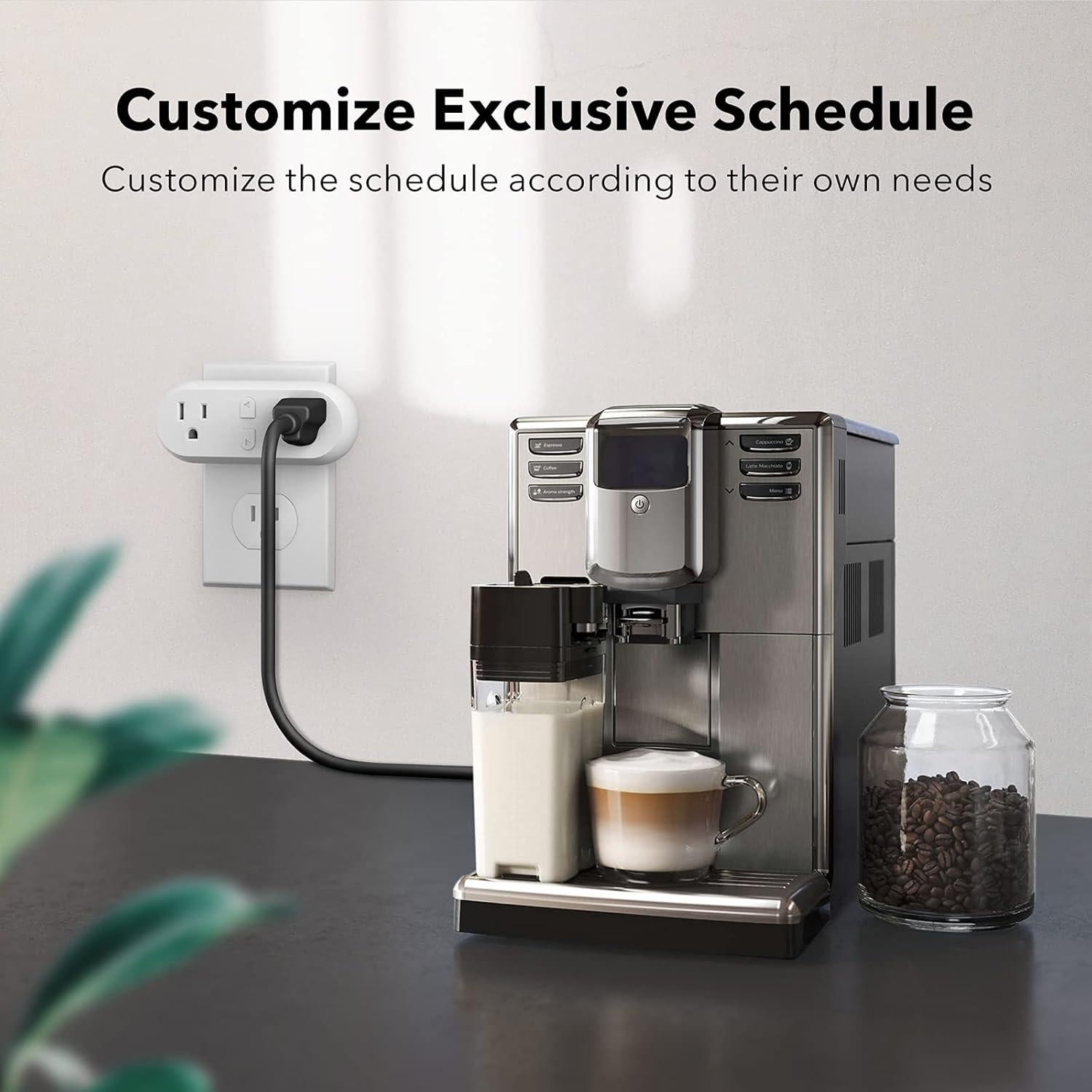 Enchufe Inteligente HBN Doble Toma 15A Control Remoto