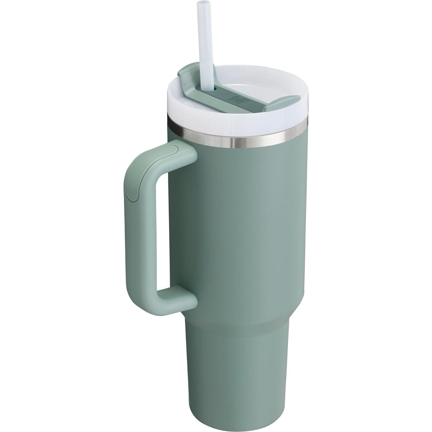 Vaso Stanley Quencher H2.0 1.18 L Pizarra con Pajilla