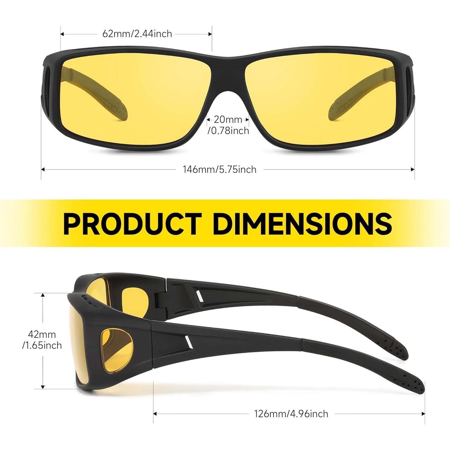 Gafas de Visión Nocturna Polarizadas Reglaaly - Unisex