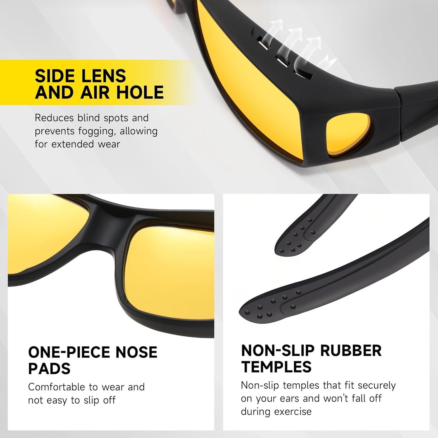 Gafas de Visión Nocturna Polarizadas Reglaaly Antirreflejo