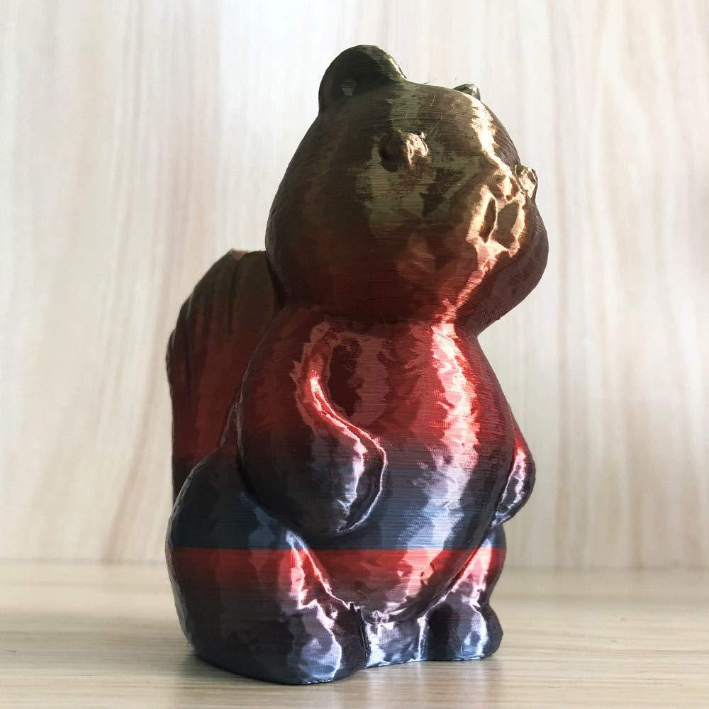 Filamento PLA Multicolor CC3D Silk Rainbow 1.75mm 1KG