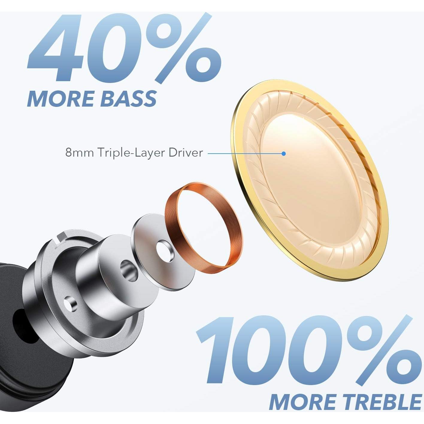 Auriculares Inalámbricos Anker Life A1 Bluetooth 40H IPX7