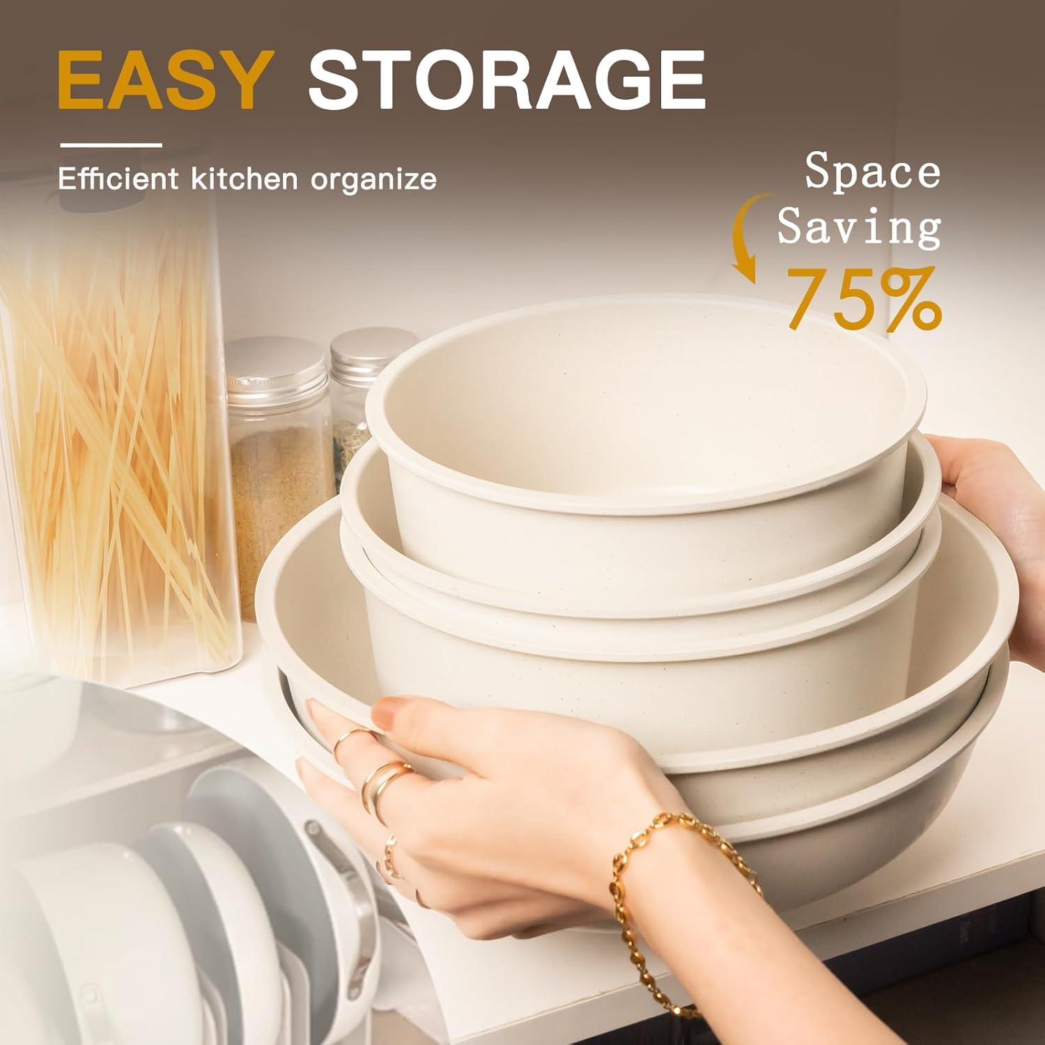 Juego de Ollas y Sartenes Astercook 21 Pzs Antiadherente