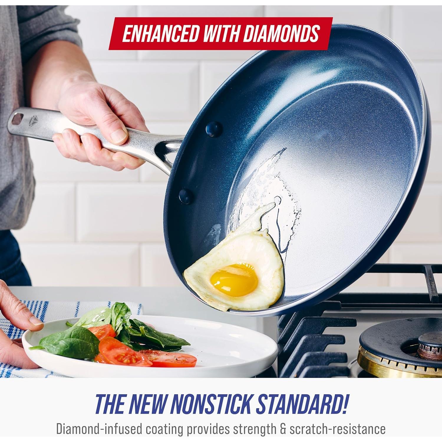 Juego de Utensilios de Cocina 10 Pzas Blue Diamond Cerámica