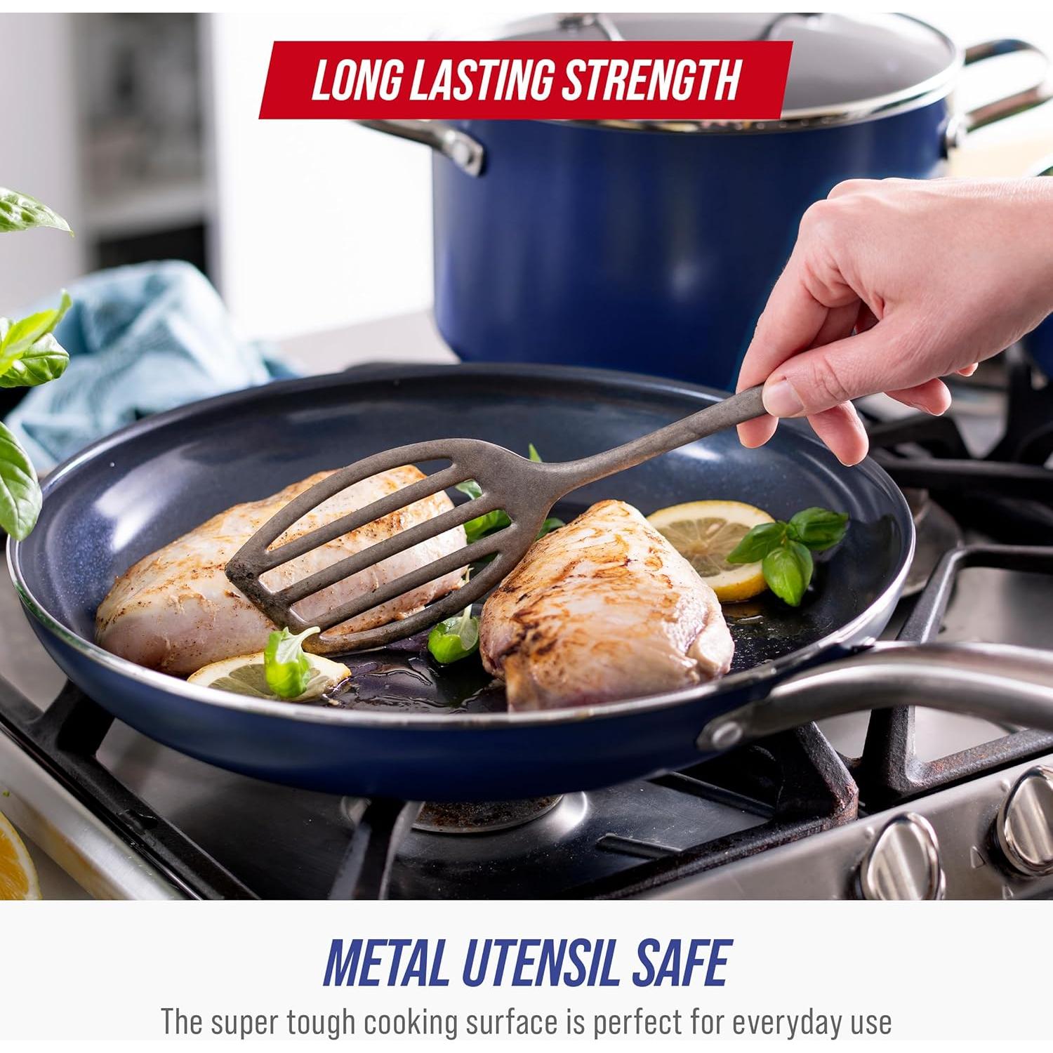 Juego de Utensilios de Cocina 10 Pzas Blue Diamond Cerámica