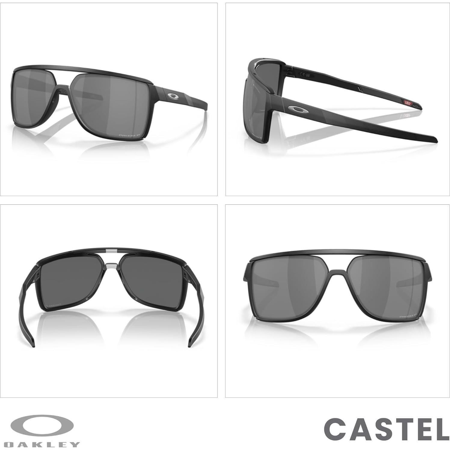 Gafas de sol Oakley Castel OO9147 para hombres + correa y kit
