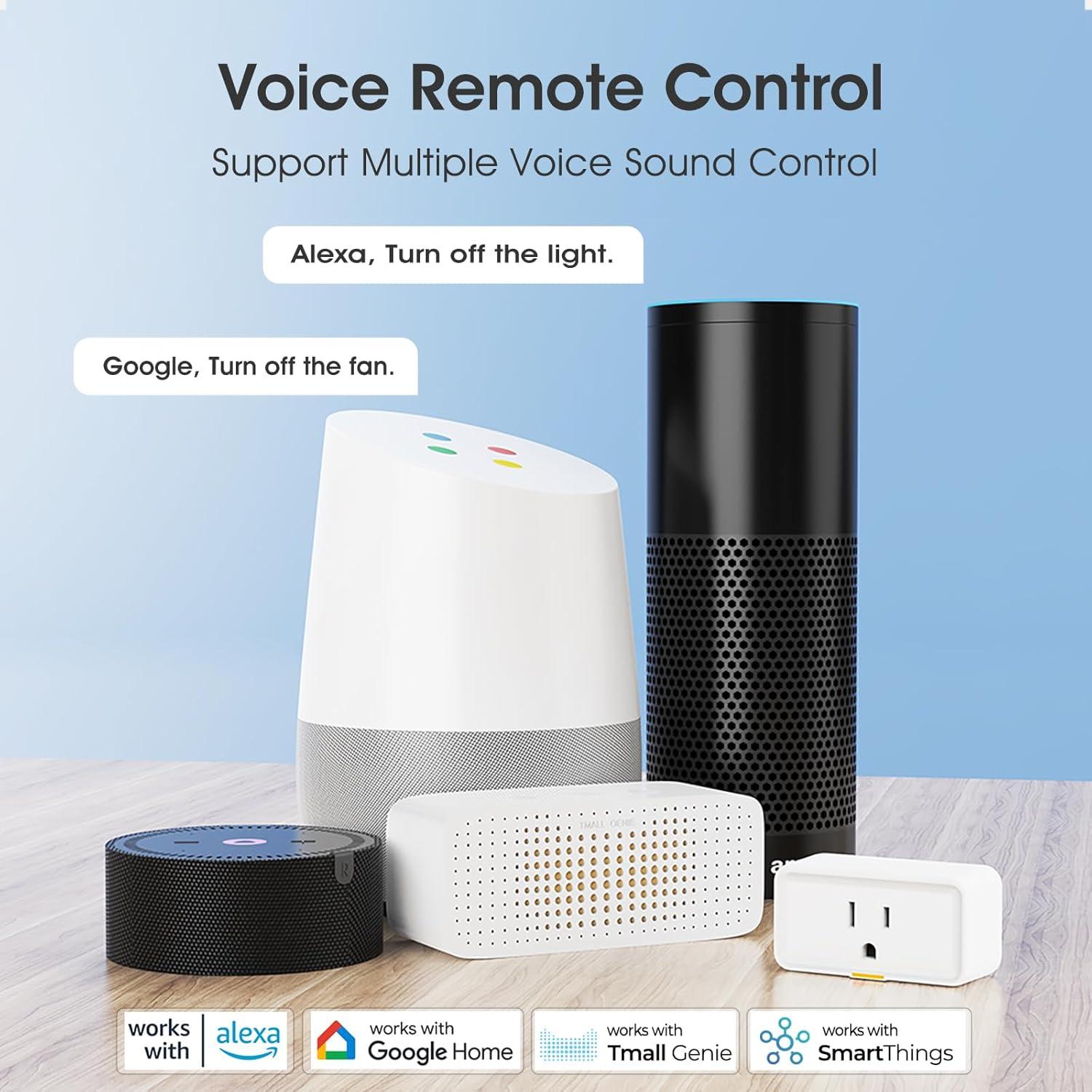 Enchufe Inteligente YIFAN 15A WiFi con USB Tipo-C y Control Voz