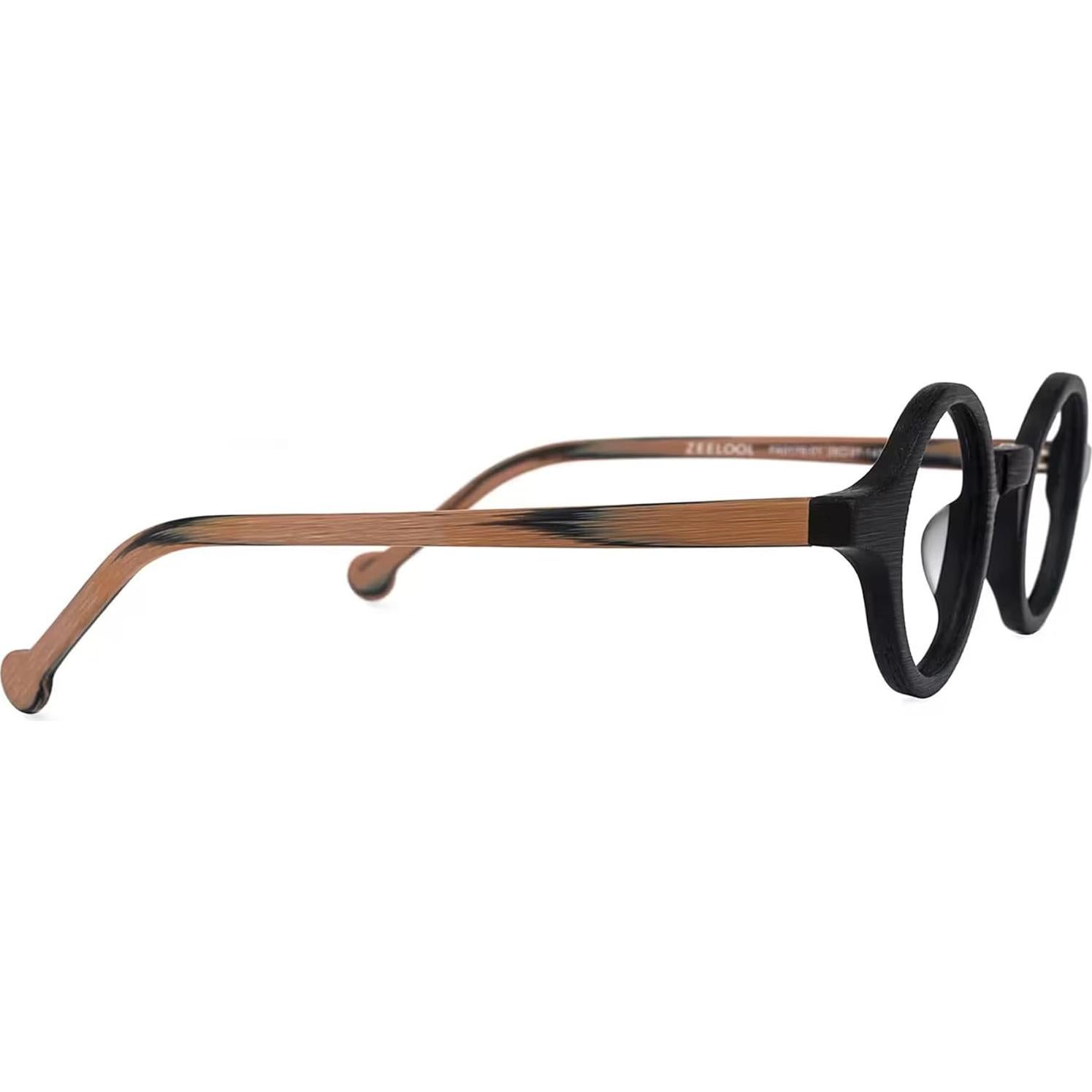 Gafas Redondas Vintage Zeelool FA0176 con Bloqueo Luz Azul