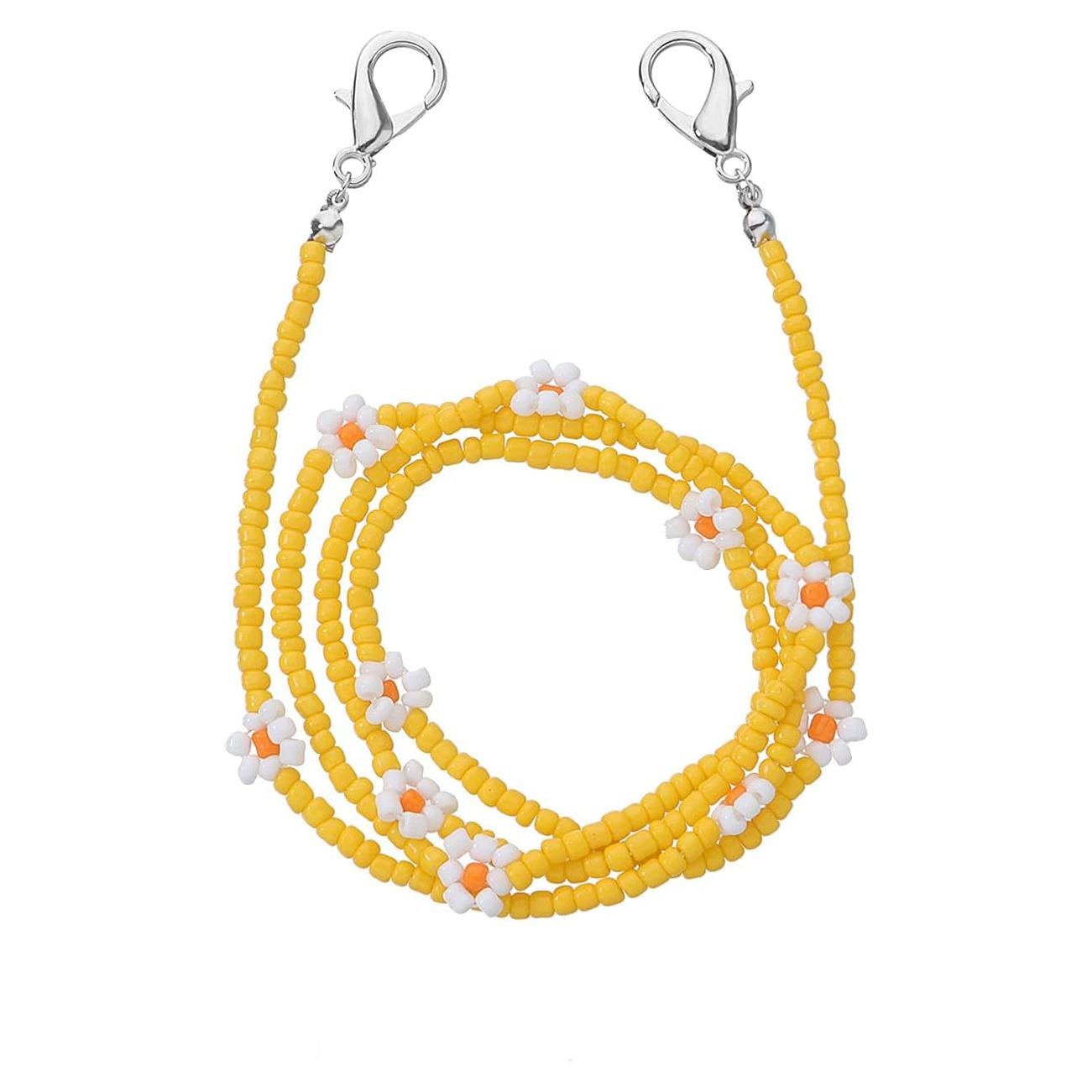 Cordones para Gafas ChenLanLan Diseño Margarita Amarillo