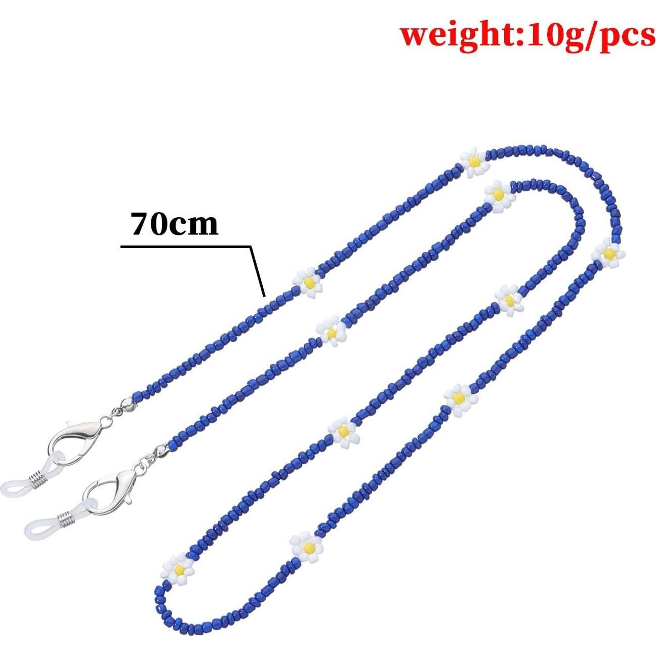 Cordones para Gafas ChenLanLan Diseño Margarita Arcoíris