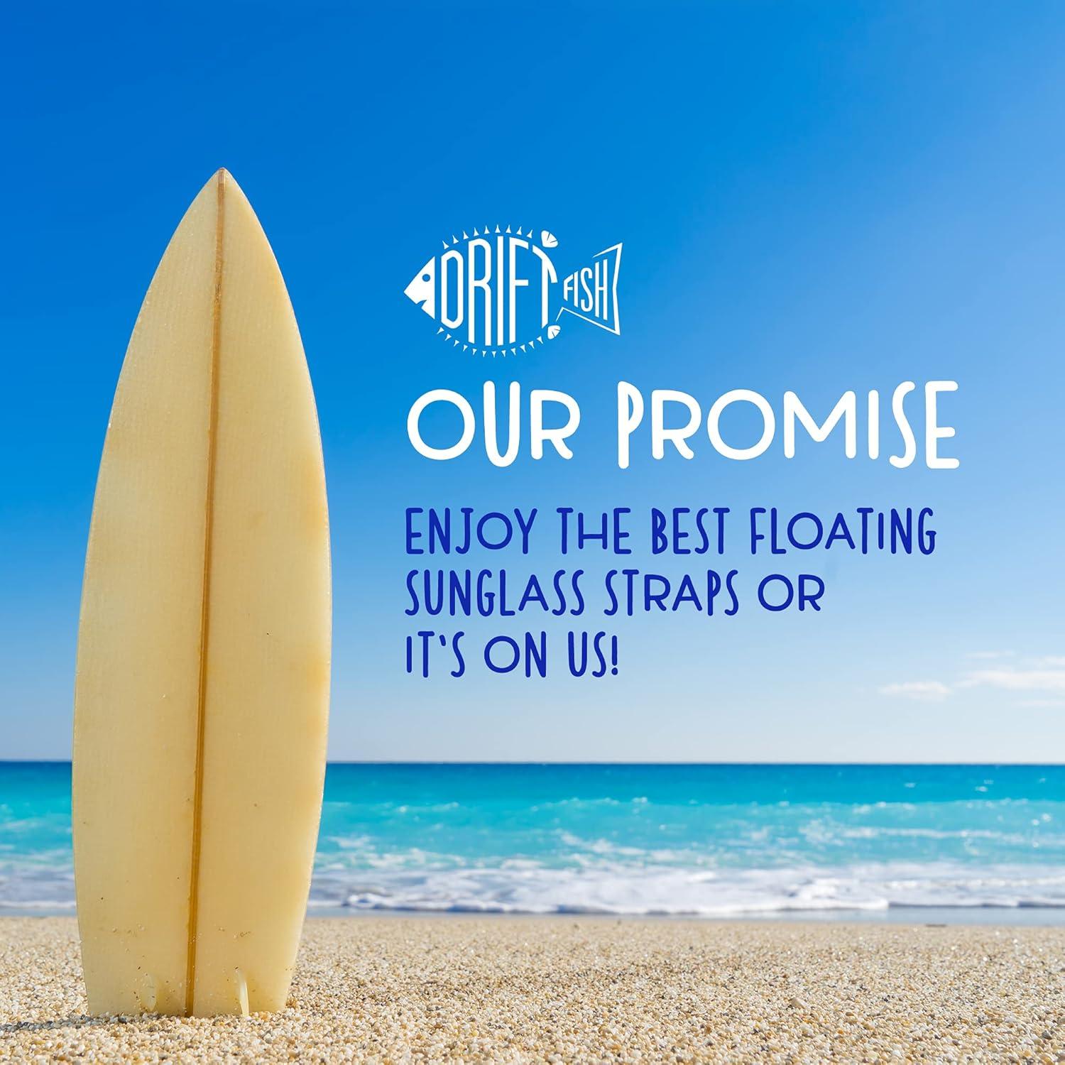 Correa Flotante DriftFish para Gafas de Sol Naranja Neón