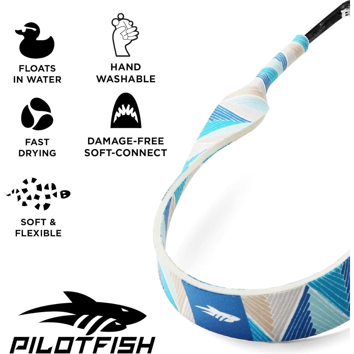 Correa Flotante Pilotfish para Gafas de Sol Neopreno 48 cm