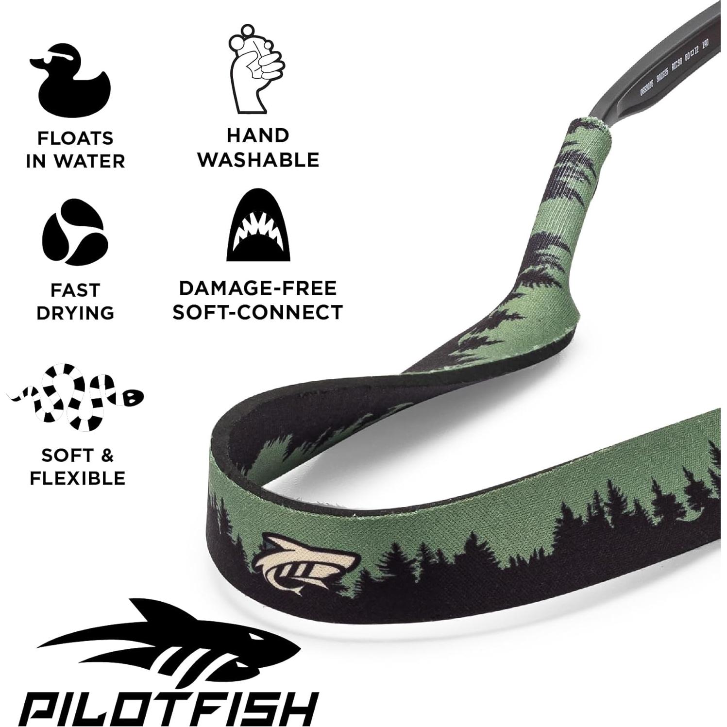 Correa Flotante Pilotfish para Gafas de Sol Neopreno 48 cm