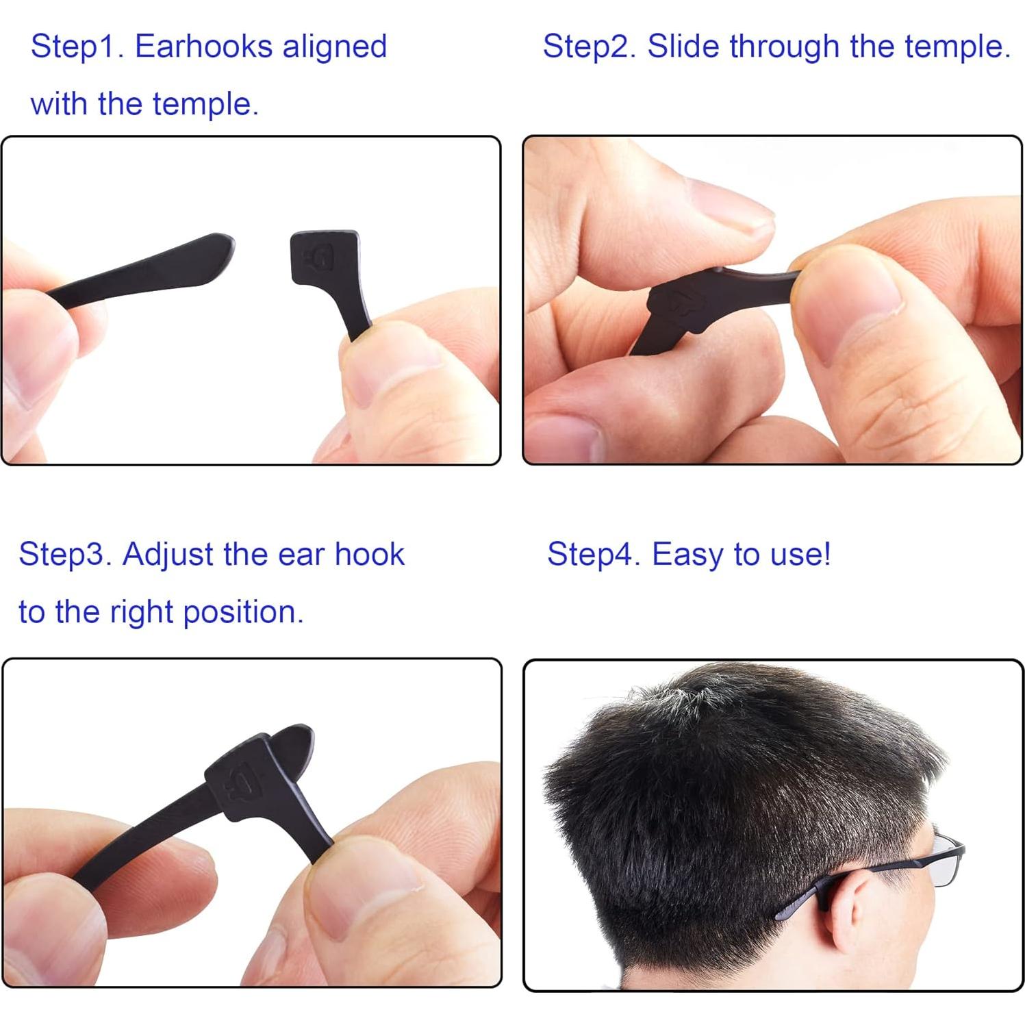 Sujetadores Antideslizantes para Gafas Lvvfit 10 Pares