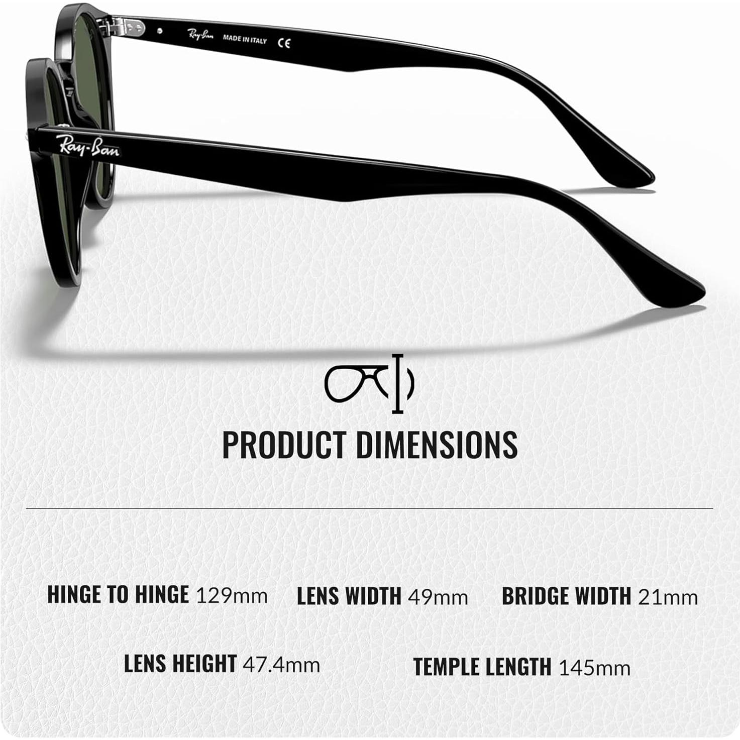 Gafas de Sol Ray-Ban RB2180 Redondas para Hombres y Mujeres