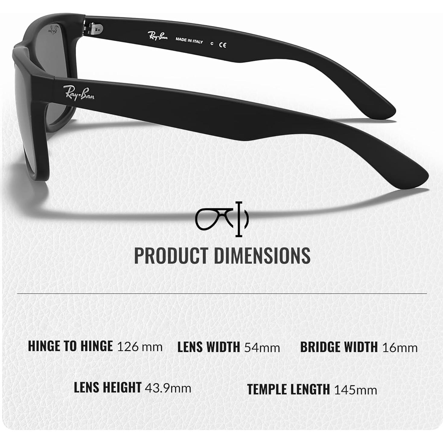 Gafas de sol Ray-Ban RB4165 JUSTIN Color Mix 55mm con kit