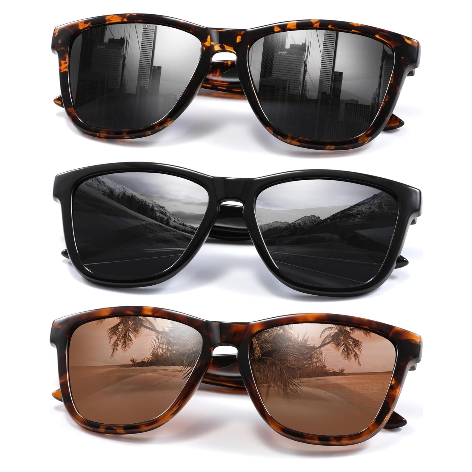 Gafas de sol polarizadas Kunchu UV400 para adultos unisex