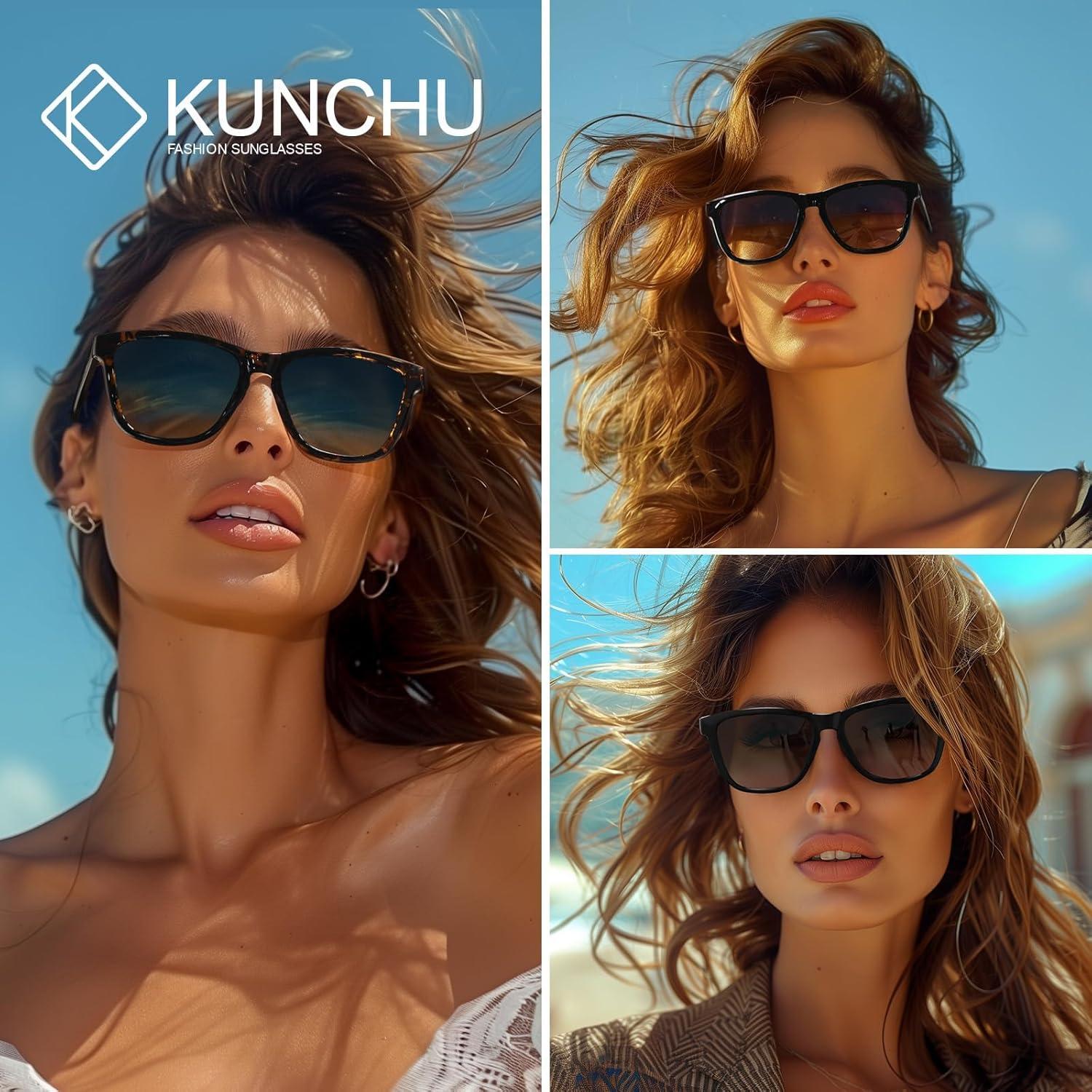 Gafas de sol polarizadas Kunchu UV400 para adultos unisex