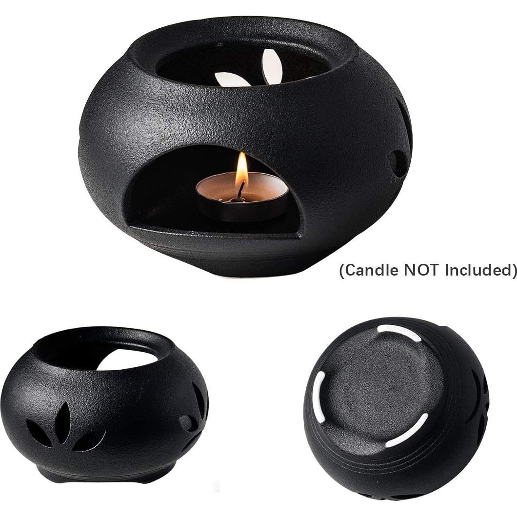 Juego de Tazas de Sake Cerámica Lyty con Calentador 9 Piezas