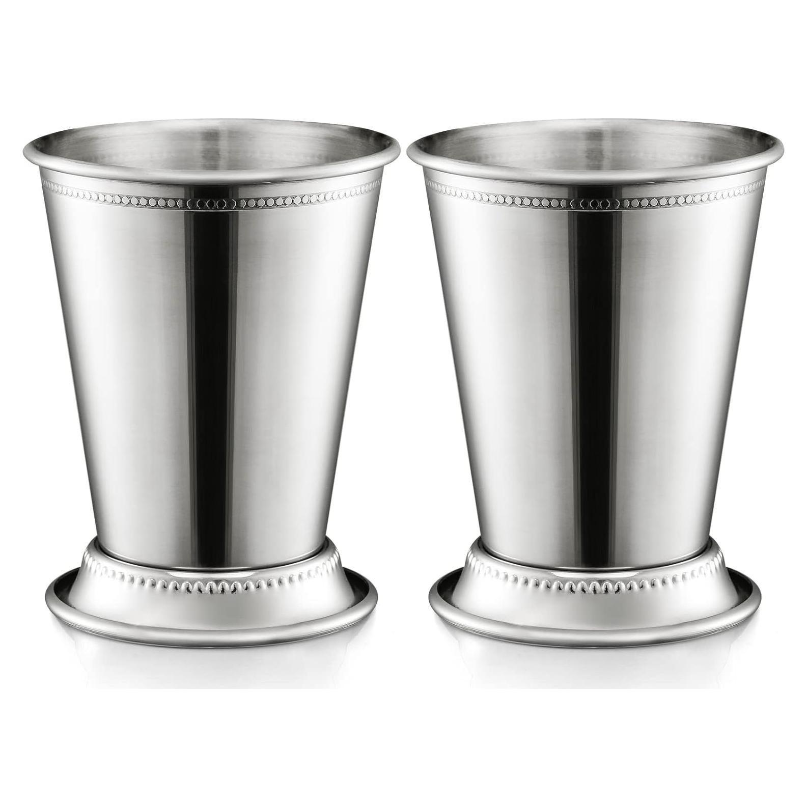 Juego de 2 Copas de Julepe de Menta ZEAYEA Acero Inoxidable 355 ml