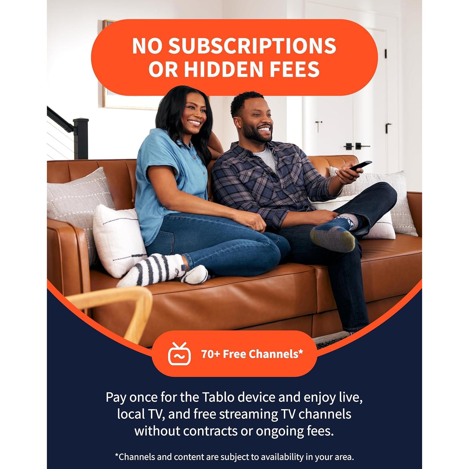 DVR Tablo 4ta Gen + Antena TV 35 km + 50+ Horas Grabación