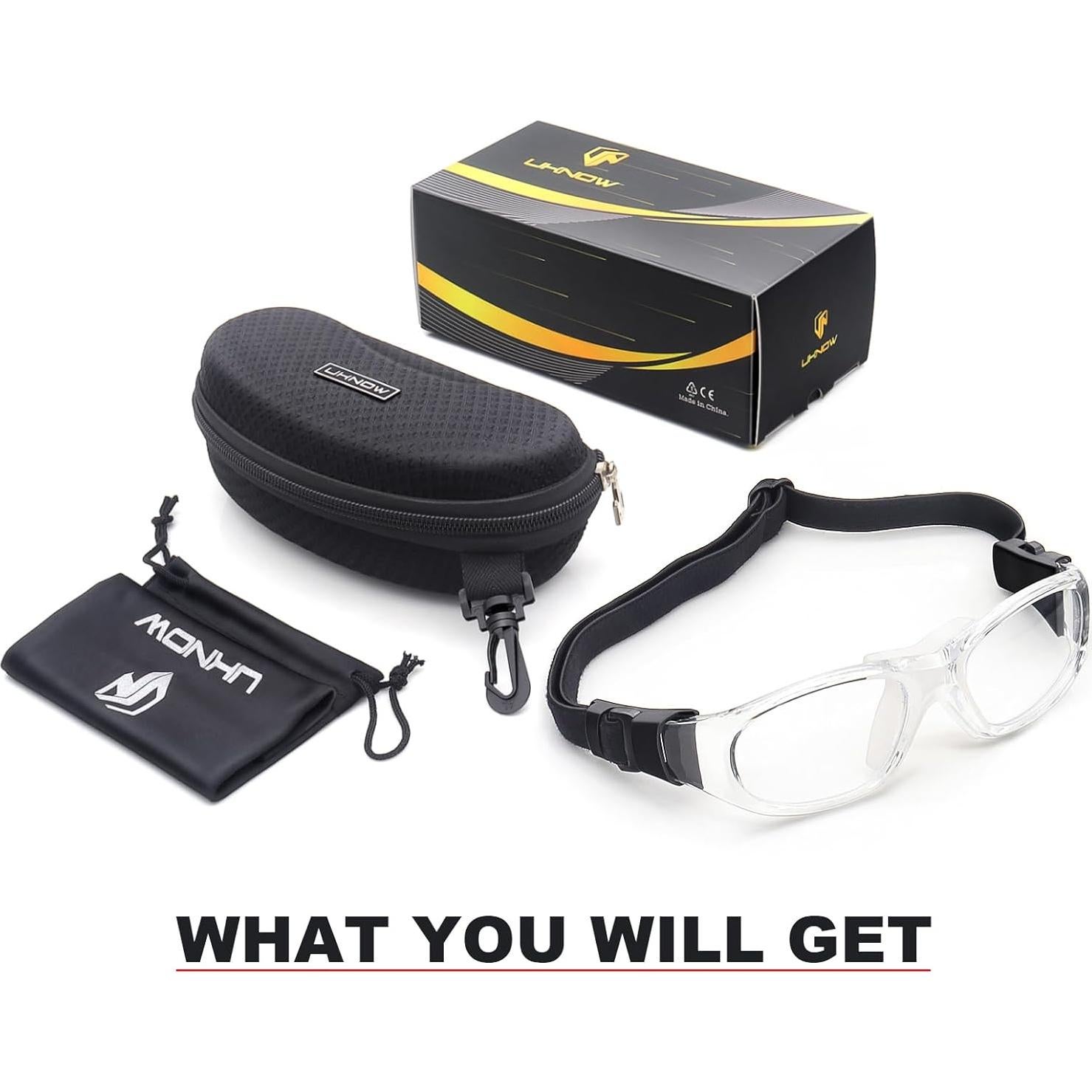 Gafas Deportivas UKNOW Antivaho UV para Baloncesto y Más