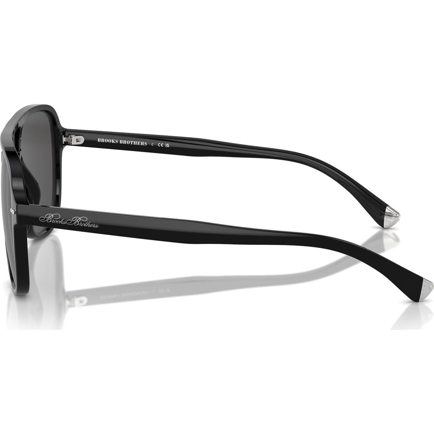 Brooks Brothers Men's Bb5053u Universal Fit Aviator Sunglasses