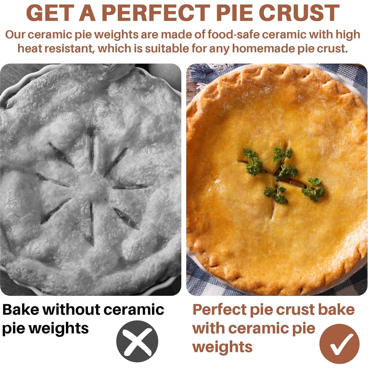 Pesas para Tartas Sukh de Cerámica Reutilizables 0.45 kg