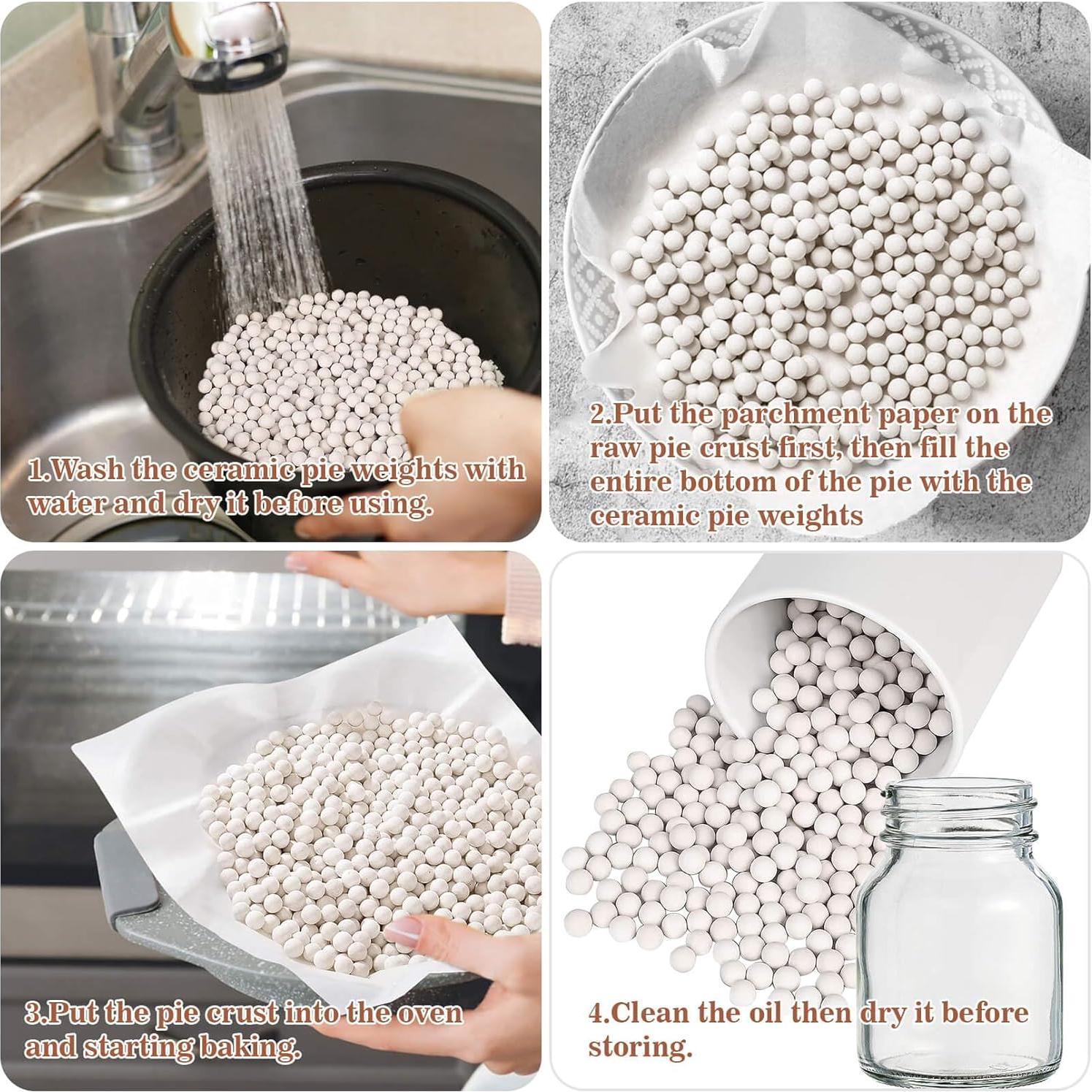 Pesas para Tartas Sukh de Cerámica Reutilizables 0.45 kg