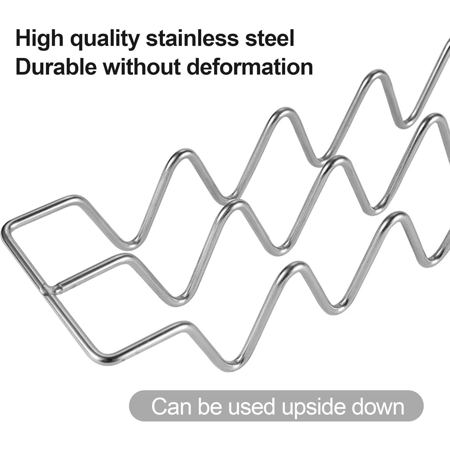 Juego de Soportes para Tacos JIBOLAT - Acero Inoxidable, 3 Piezas