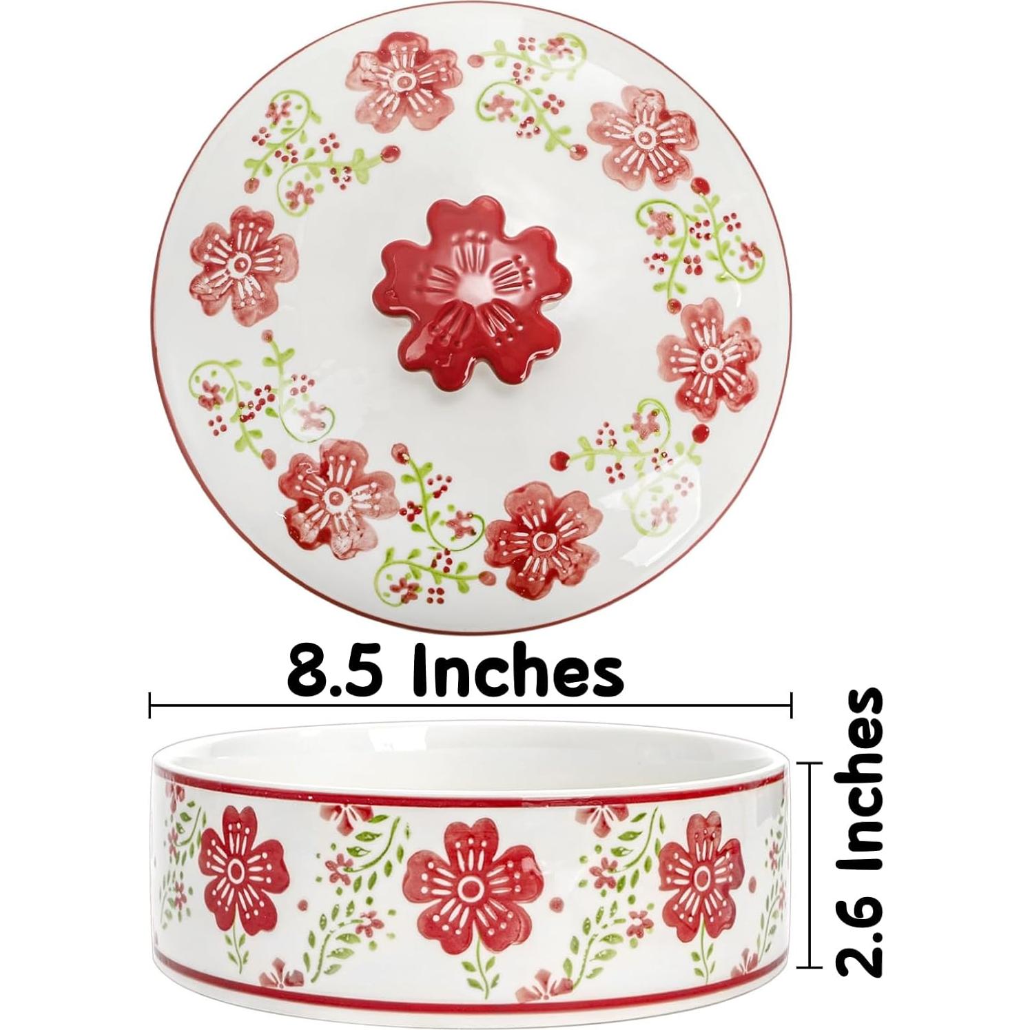 Calentador de Tortillas Cerámica Coloch 20.32 cm con Tapa Aislante