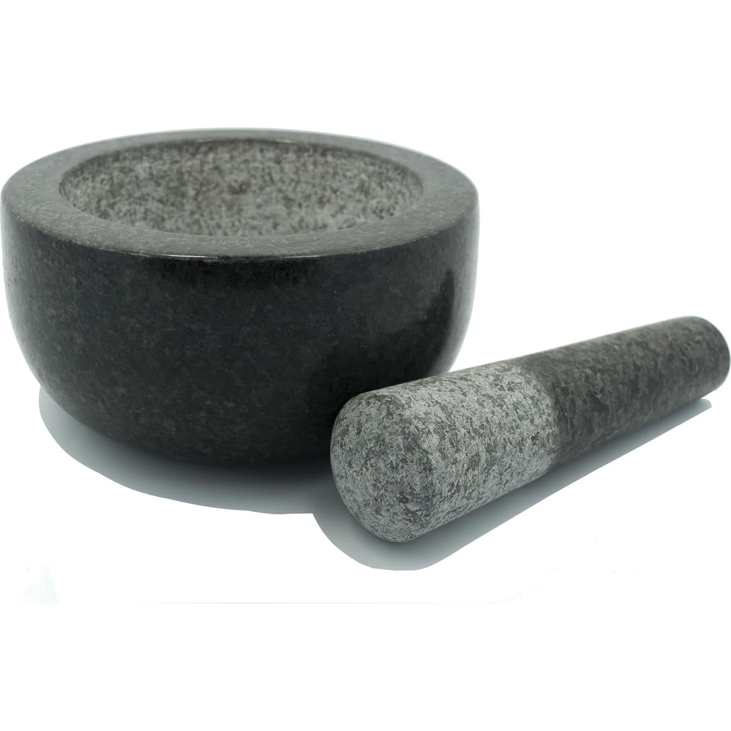 Mortero y Maja de Granito Negro Kota Japón 13.3 cm para Especias