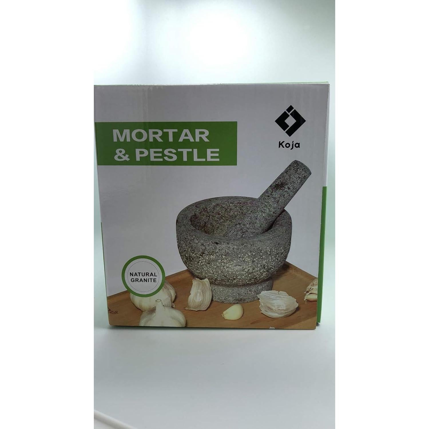 Mortero y Maja de Granito Kota Japón 15.24 cm para Especias