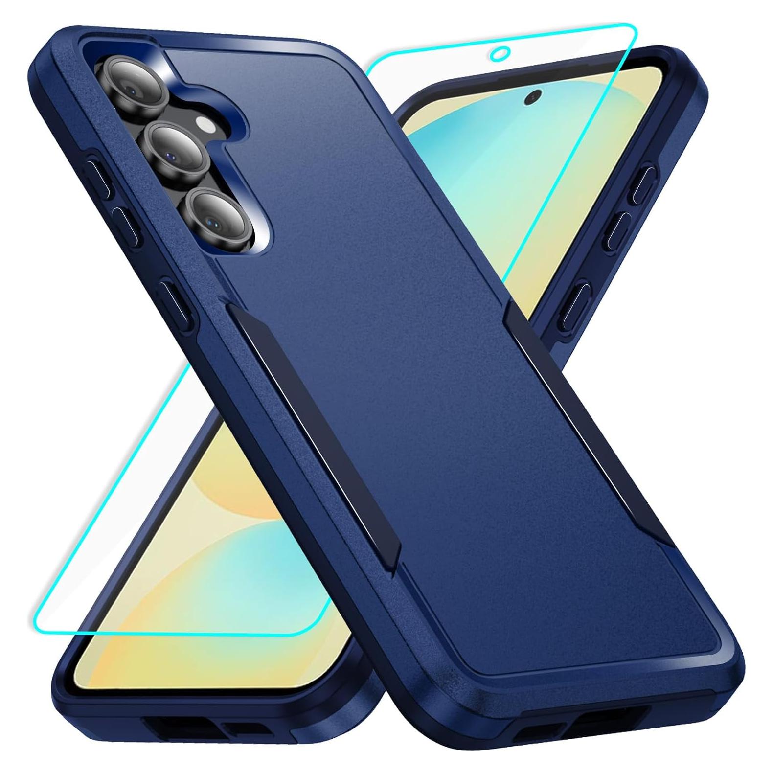 Funda Protectora IXJYLCPC para Samsung Galaxy S24 FE - Azul