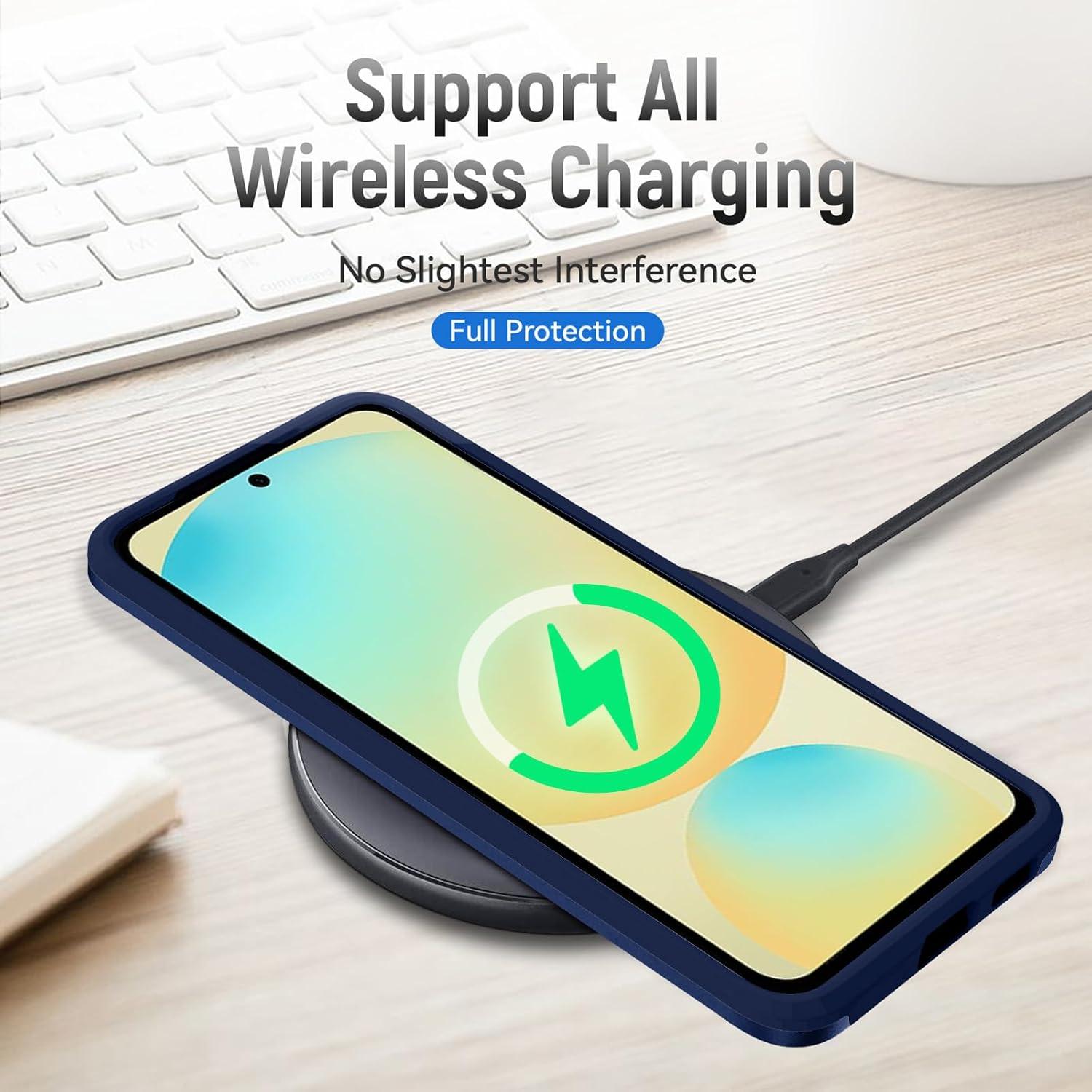 Funda Protectora IXJYLCPC para Samsung Galaxy S24 FE - Azul