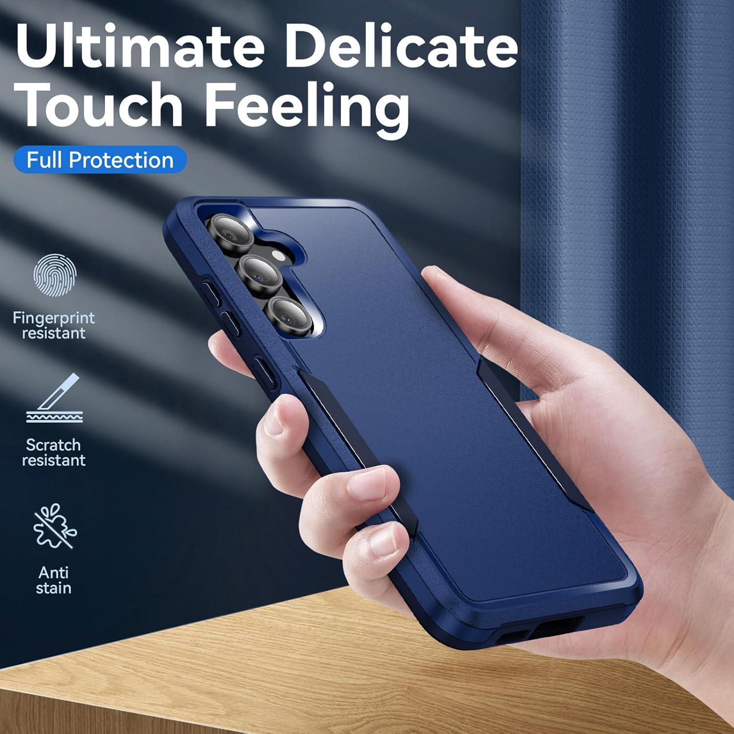 Funda Protectora IXJYLCPC para Samsung Galaxy S24 FE - Azul