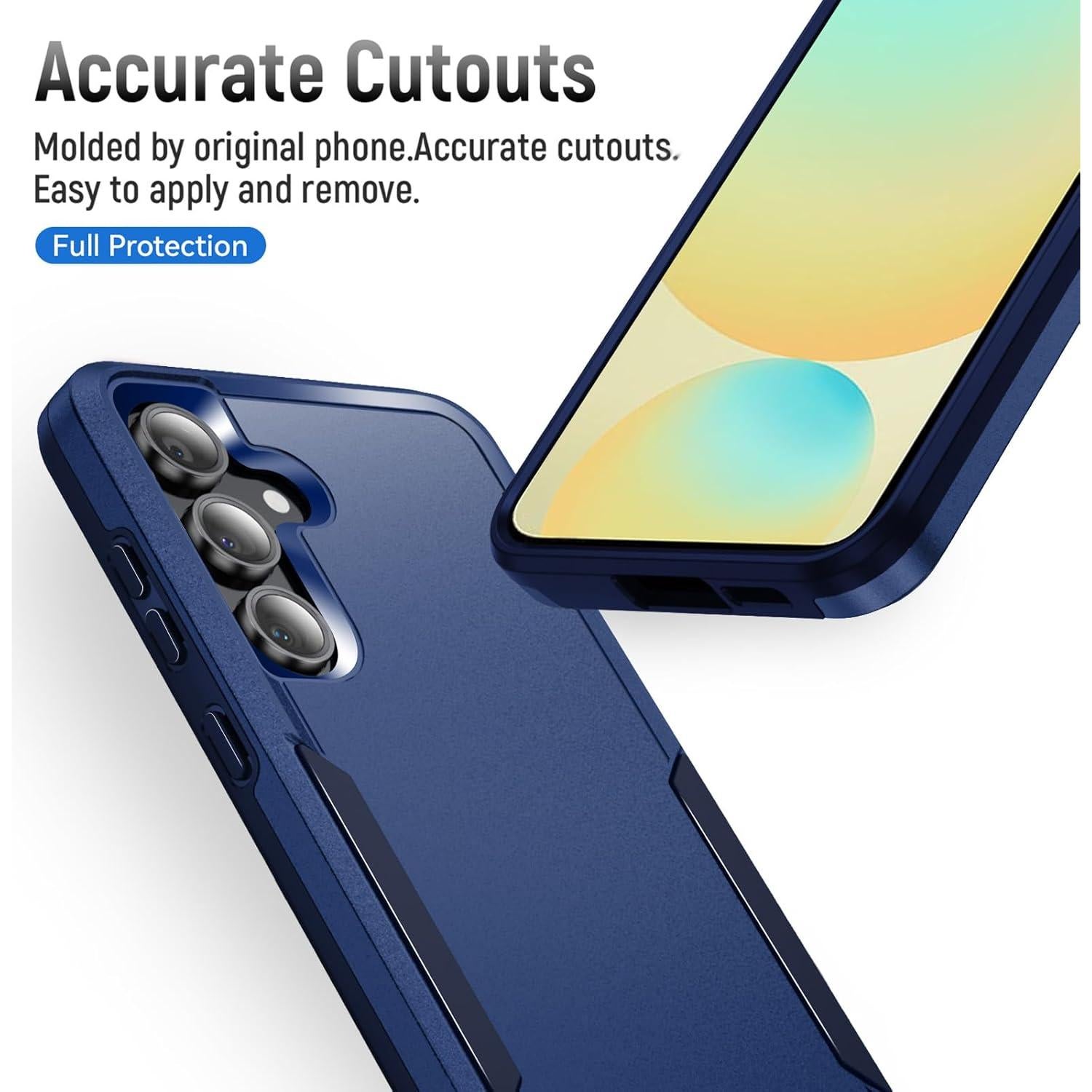 Funda Protectora IXJYLCPC para Samsung Galaxy S24 FE - Azul