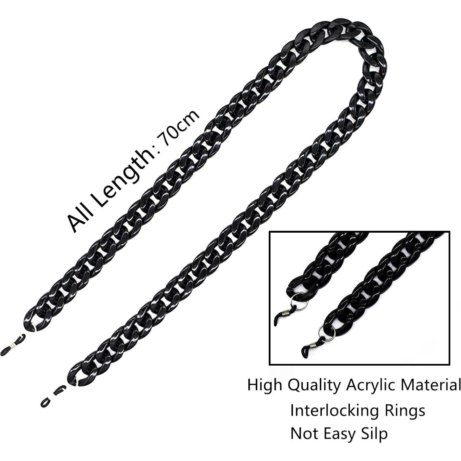 Cadena para Gafas Acrílicas Unisex GC10002-C1 Soporte Ajustable