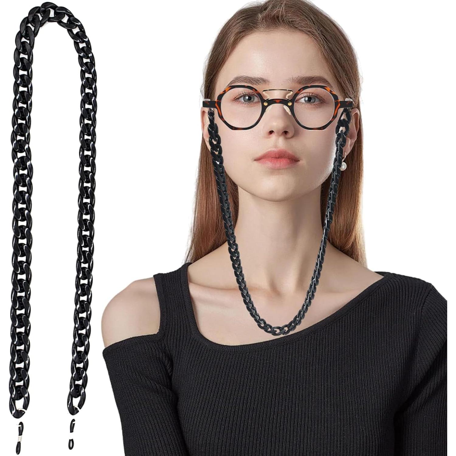 Cadena para Gafas Acrílicas Unisex GC10002-C1 Soporte Ajustable