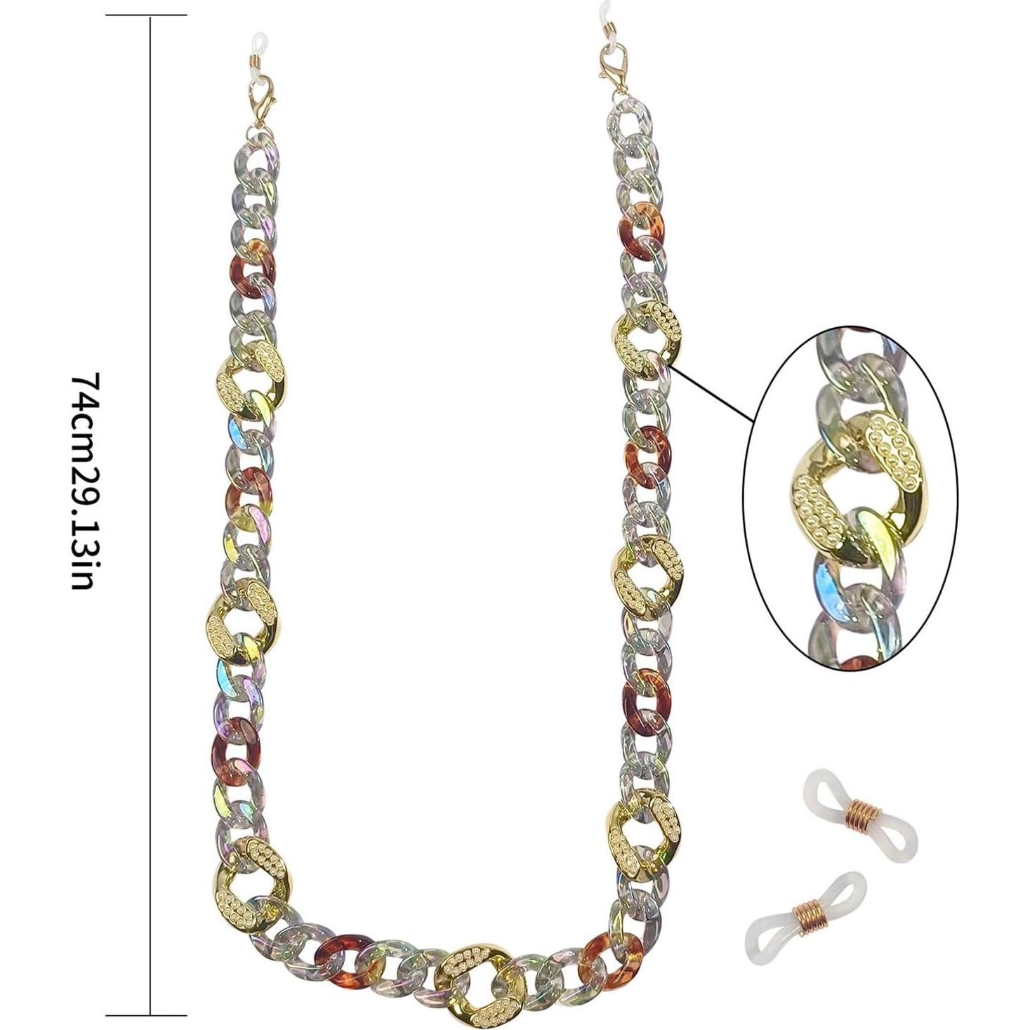 Cadena de Gafas Unisex GC10002-C1 Soporte Colorido