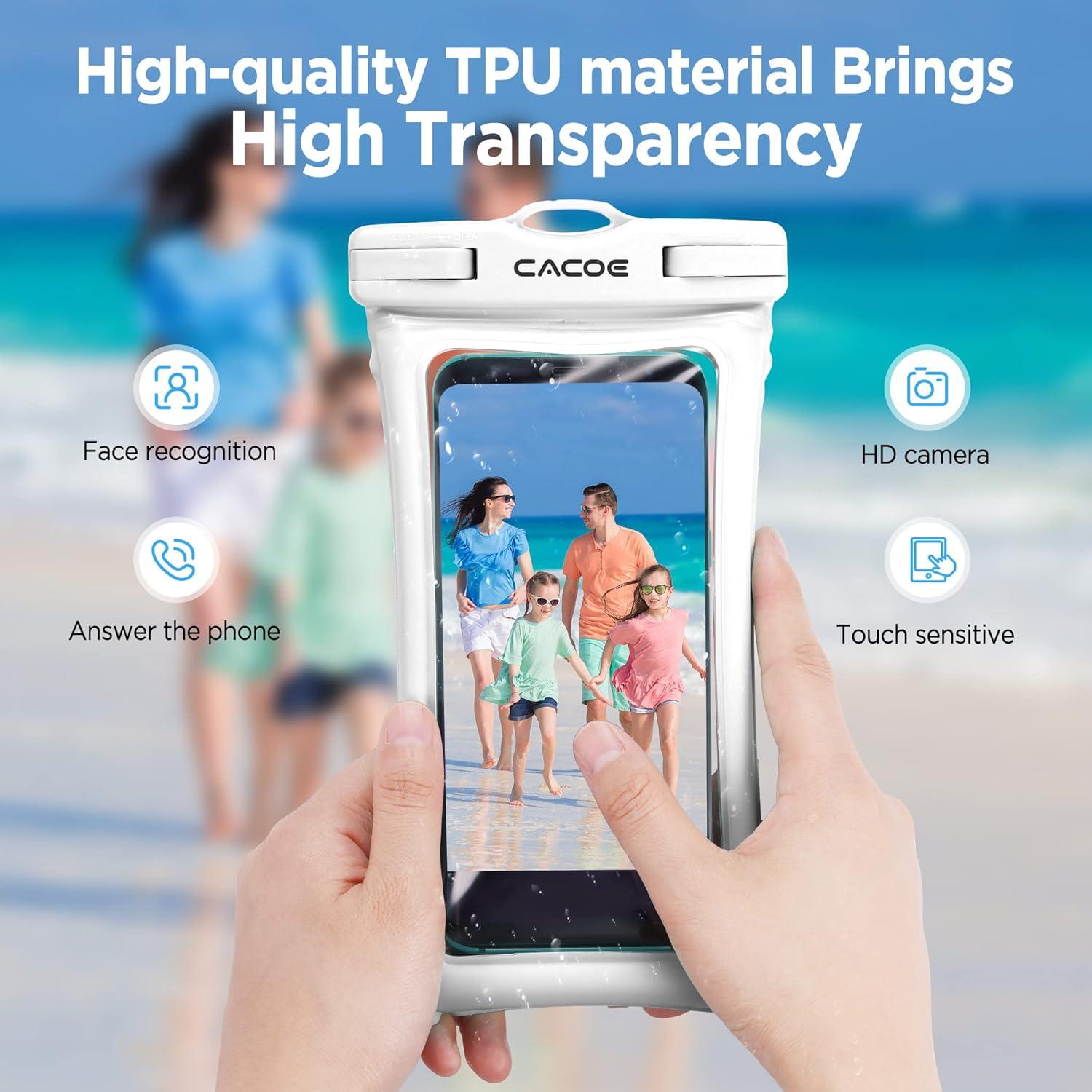 Funda Impermeable Flotante CACOE para Teléfono 17,78 cm